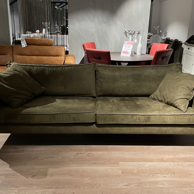 Nola 4-zits bank  met 2 armkussens