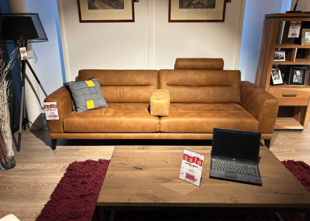 3,5-zits bank York incl. hoofdsteun