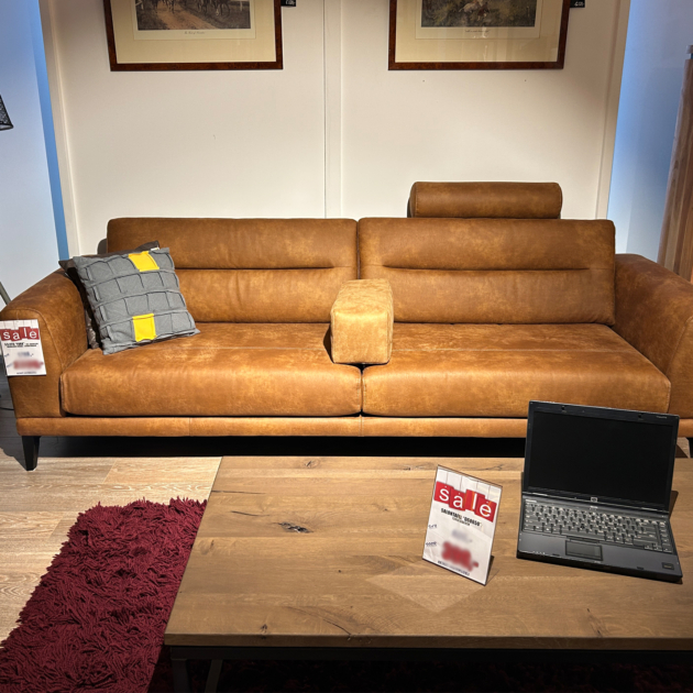 3,5-zits bank York incl. hoofdsteun