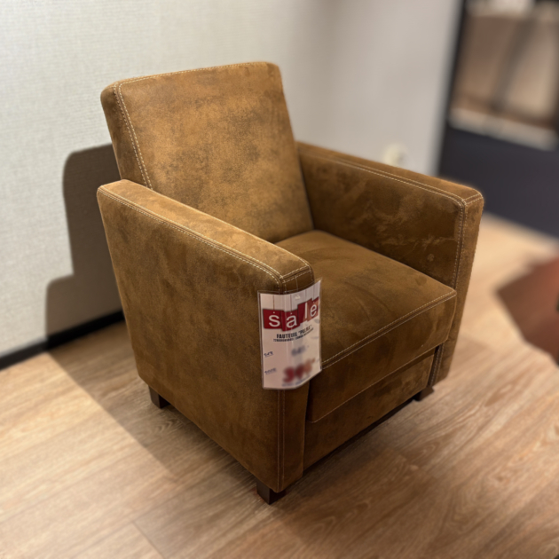 Palma fauteuil in microleder Congo