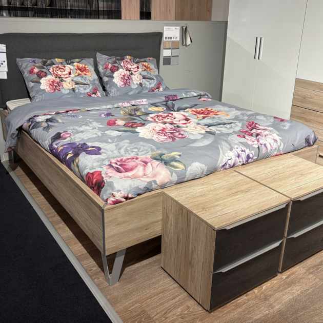 Ledikant Lito 160x200 + 2 NK excl. bodems en matrassen