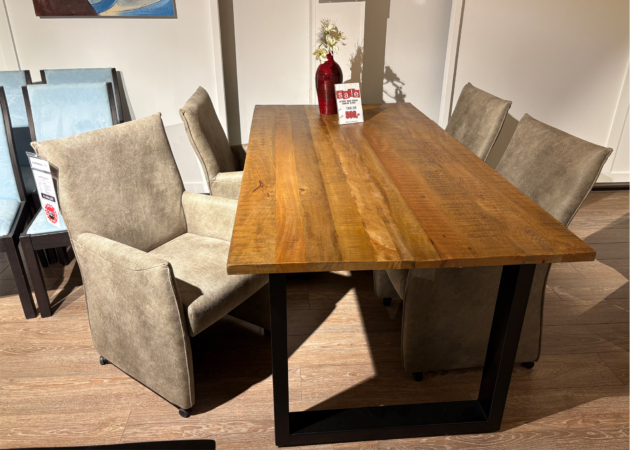 Set van 4 armstoelen 275 in Hunter 105 Mouse Grey