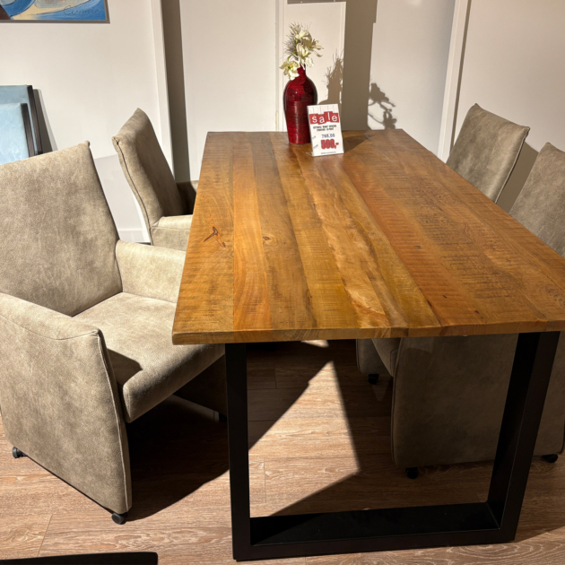 Set van 4 armstoelen 275 in Hunter 105 Mouse Grey