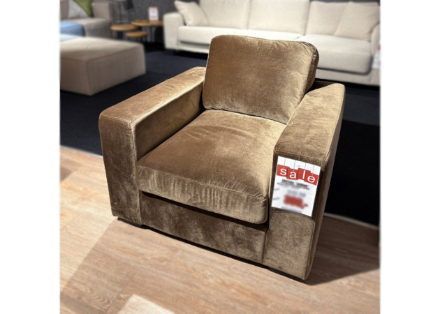 Fauteuil Giorno UrbanSofa Catania Brown