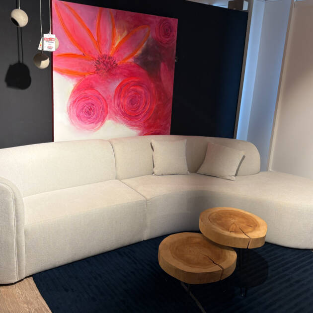 Opstelling Louise UrbanSofa | 344b x 186d | stof Mulberry Linen