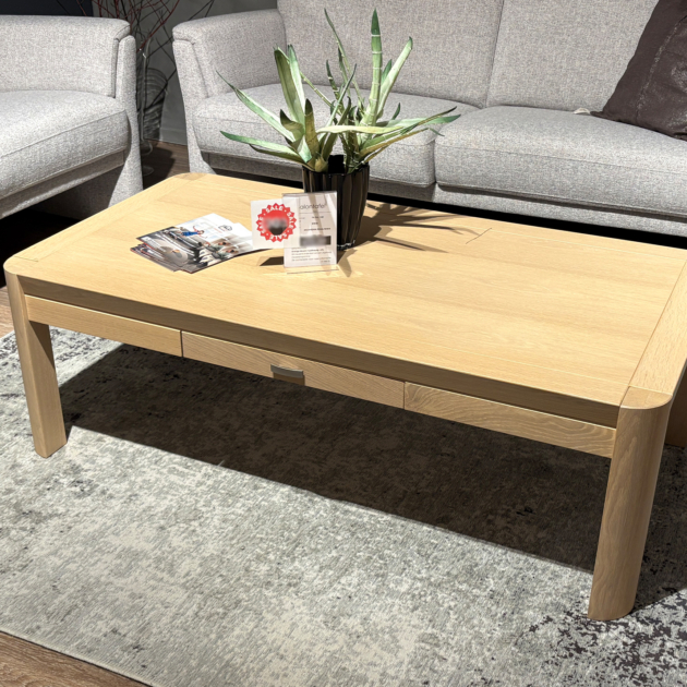 Faro salontafel WWM eiken met 1 lade