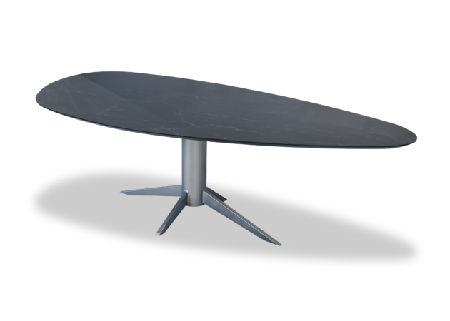 HPL eetafel Kiezel vorm