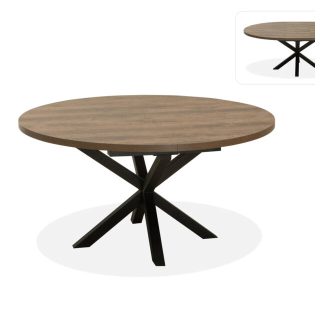 Isla verleng eettafel Lamulux