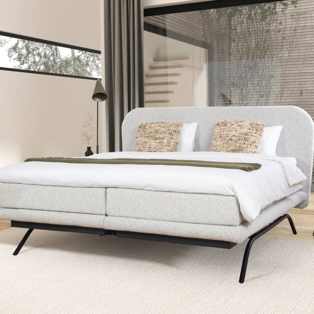 Jubileum boxspring vlak of elektrisch