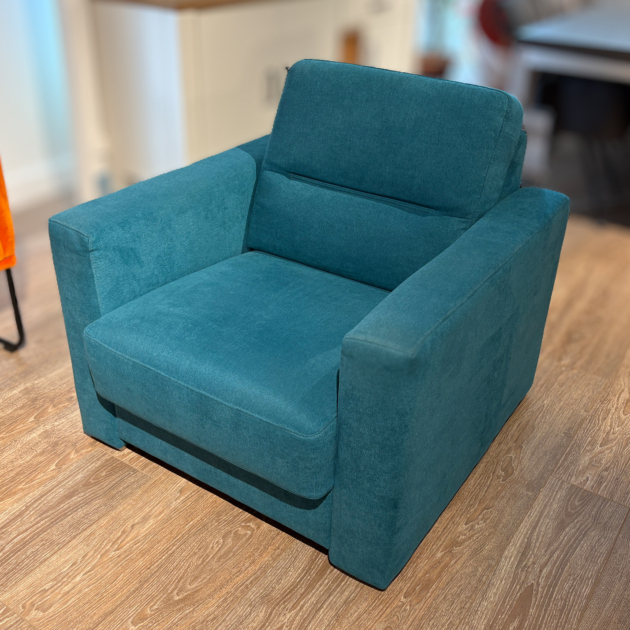 Fauteuil Sydney stof Manta Petrol