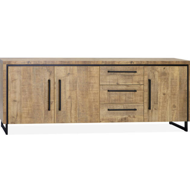 Rimini dressior 3 deuren en 3 lades Lamulux