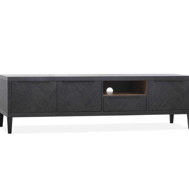 Gamma TV meubel 3 deuren 1 lade 1 open vak Lamulux