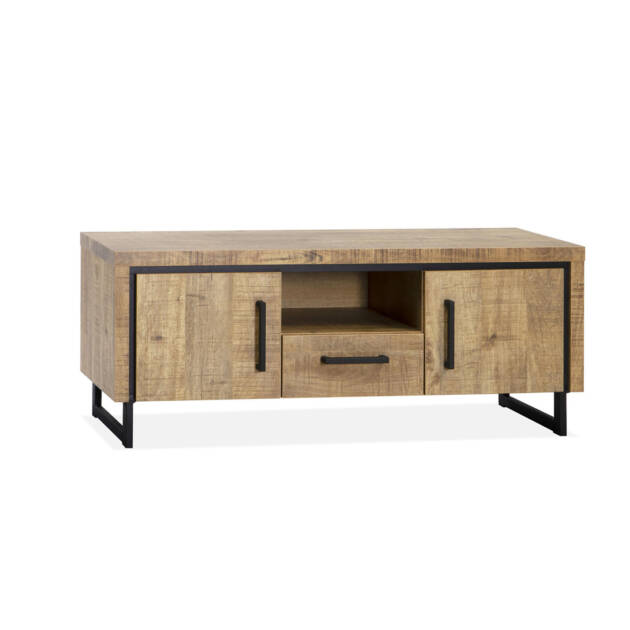 Rimini TV kast 2 deurs 1 lade 1 open vak Lamulux