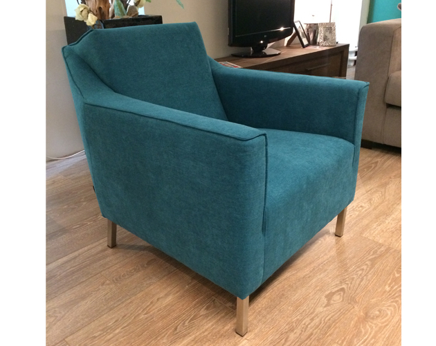 	Fauteuil Fenne pootjes RVS	