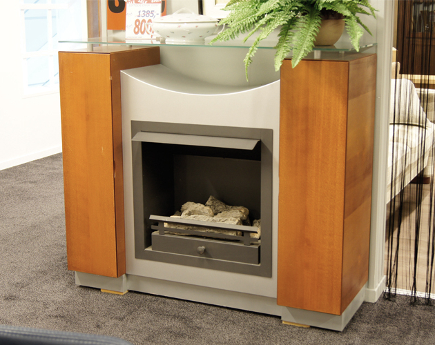 	Gelschouw in kersenkleur	